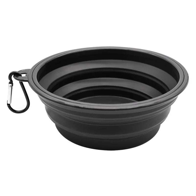 PluffCup in black, blue, and purple color options lined up together